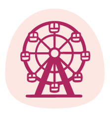 Ferris wheel illustration